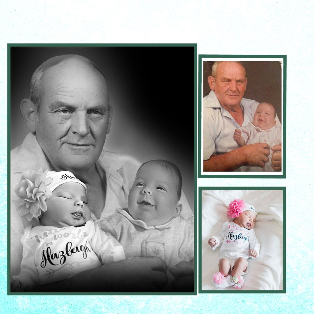 Add Deceased Loved One to Photo ,family Portrait, Add a Dead Love
