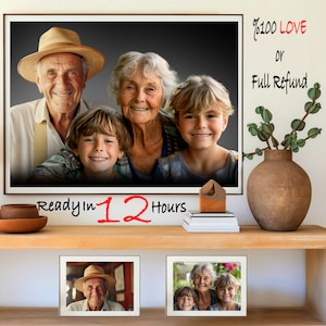 Add Deceased Loved One to Photo, Remembering Passed Away Loved One, Add Passed Away Loved One to Picture, Deceased love in photo Merge Photo