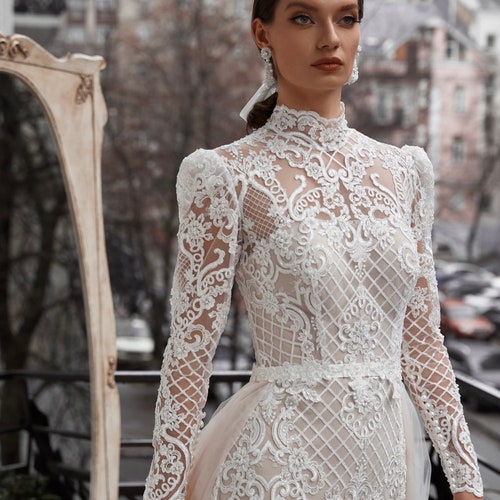 A-Line Shirt Collar Mother of the Bride Dresses Satin Long Sleeves Floor-Length Wedding Guest with Knot Bow