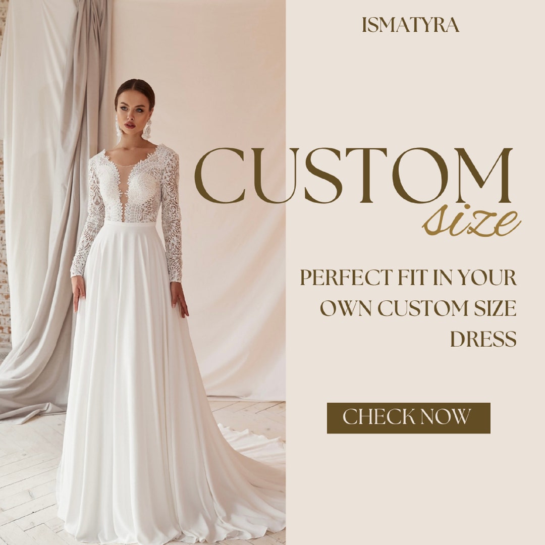 Abito da sposa su misura di Ismatyra Italia