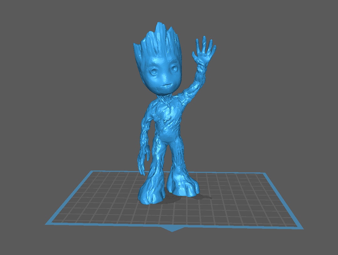 Baby Groot 3D Print STL File Baby Groot Hi 3D Print STL File - Etsy