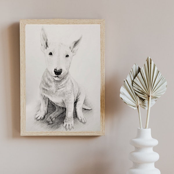 Custom  Realistic Drawing Pet Art Hand Drawn from Photos Graphite Pencil Sketch Gift Idea