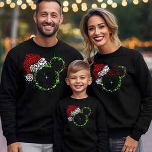 Minnie mouse family holiday sweater store