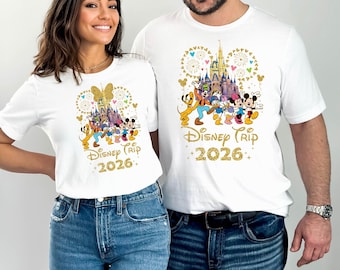 Disney Family Shirts | Matching Tees for Disneyland Paris 2026 | D35