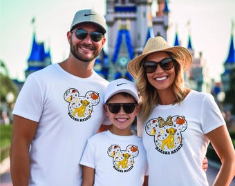 Hakuna Matata Vibes | Simba, Scar, Rafiki & Friends | Disney Classic Shirt | DLK - 6