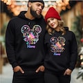 Custom Gradient Disney Family Trip Mickey Minnie Hoodie, Vacation Tee | Retro Colourful Disney Sweater, Jumper | D2026-8 product logo