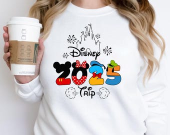 Disney 2026 Trip Sweatshirt, Family Vacation Shirt