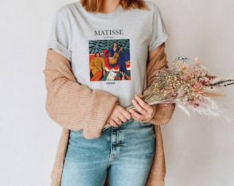 Matisse La Musique T-Shirt – Art Print, Unisex Design
