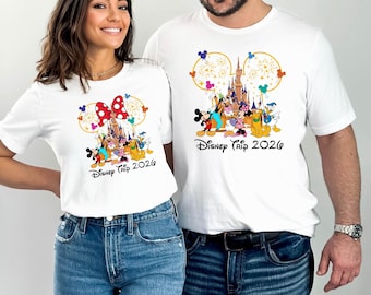 Disney Trip 2026 Family Matching Shirt – Disneyland Vacation Tee | D21