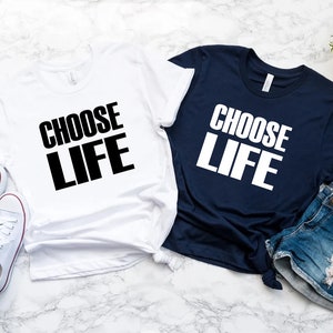 choose life t shirt next day delivery sydney