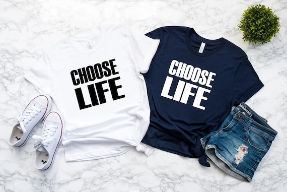 Choose Life Wham Retro T-shirt