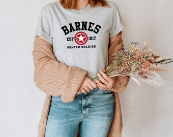 Barnes 1918 Shirt: Avengers Winter Soldier Tee