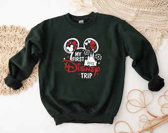 First Disney Trip Sweater, Family Matching Disney Vacation