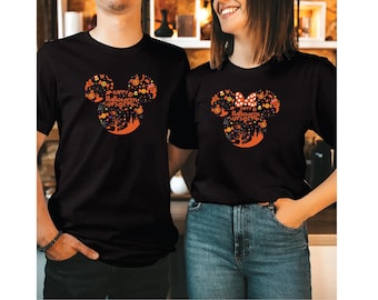 Camiseta "Vibraciones espeluznantes en Disney" - Camiseta de Halloween a juego / DH 5