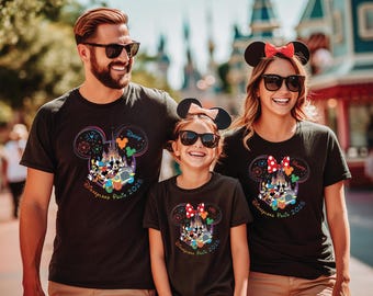 Custom Disney Family Vacation T-Shirt, Disneyland Paris 2026 | D26