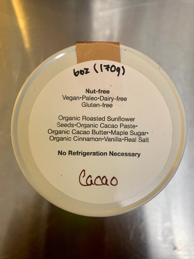 Cacao Redhook Dreams Sunflower Seed Butter image 2