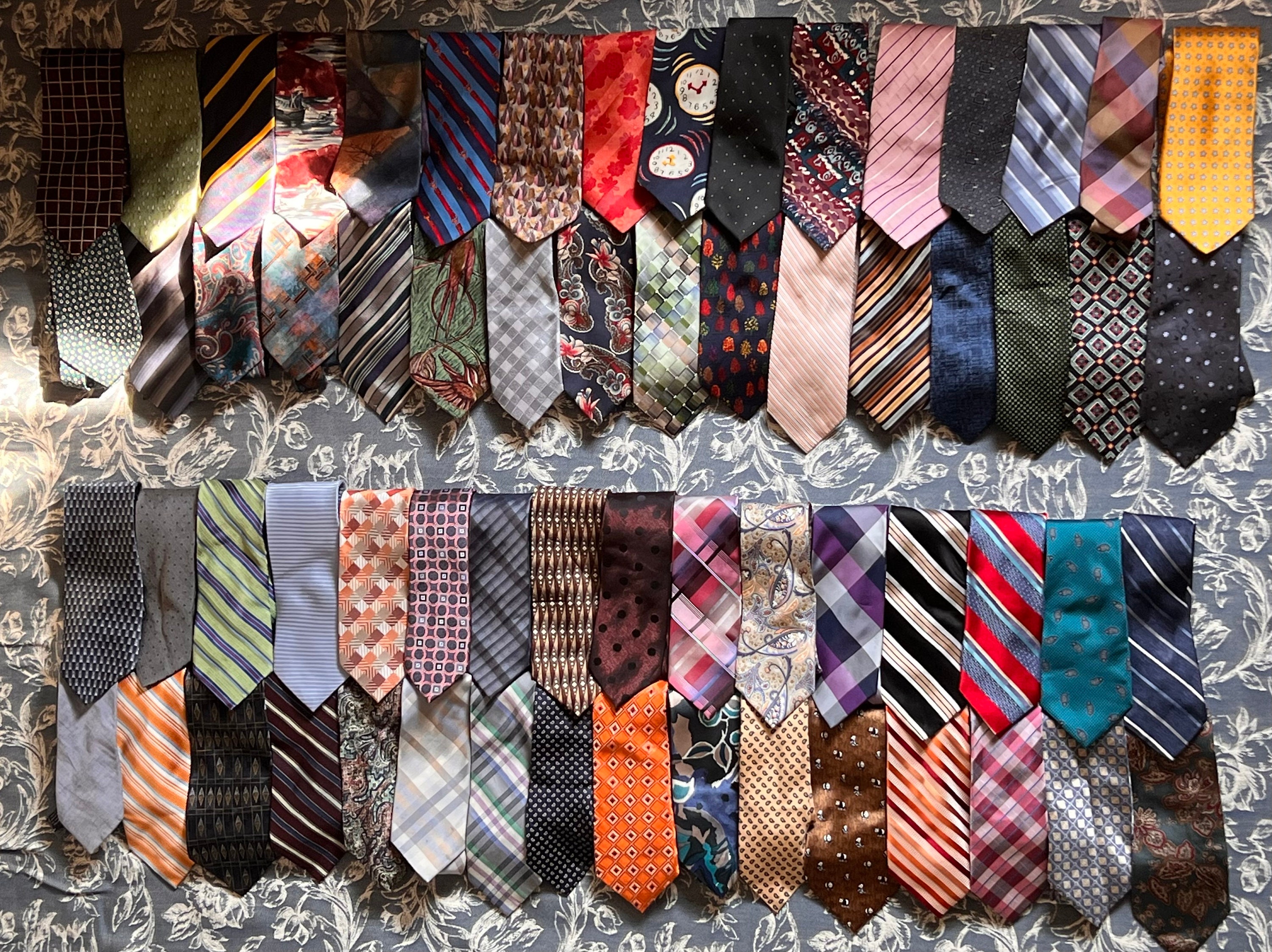 mens designer neck ties