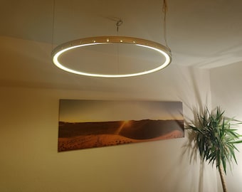 Runde LED Deckenlampe 60cm Deckenlicht zum Abhängen