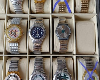 SWATCH IRONY CHRONO vintage wristwatches collectors watches