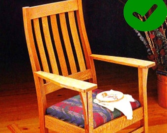 Rocking chairs Plans Easy - Wooden Chair Plans - Modern Rocking chair plans