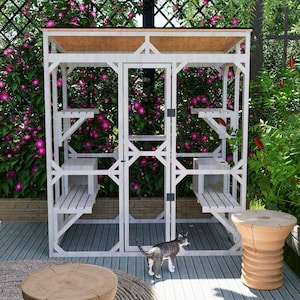 Outdoor cat playhouse store