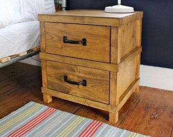 Simple Nightstand - Etsy