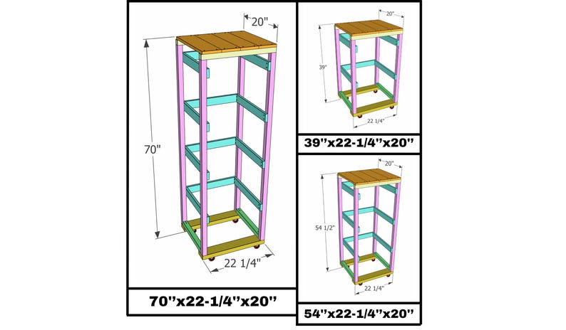 Laundry Basket Rack - DIY Plan 1.5 Bushel Laundry Holder Plan - Basket ...