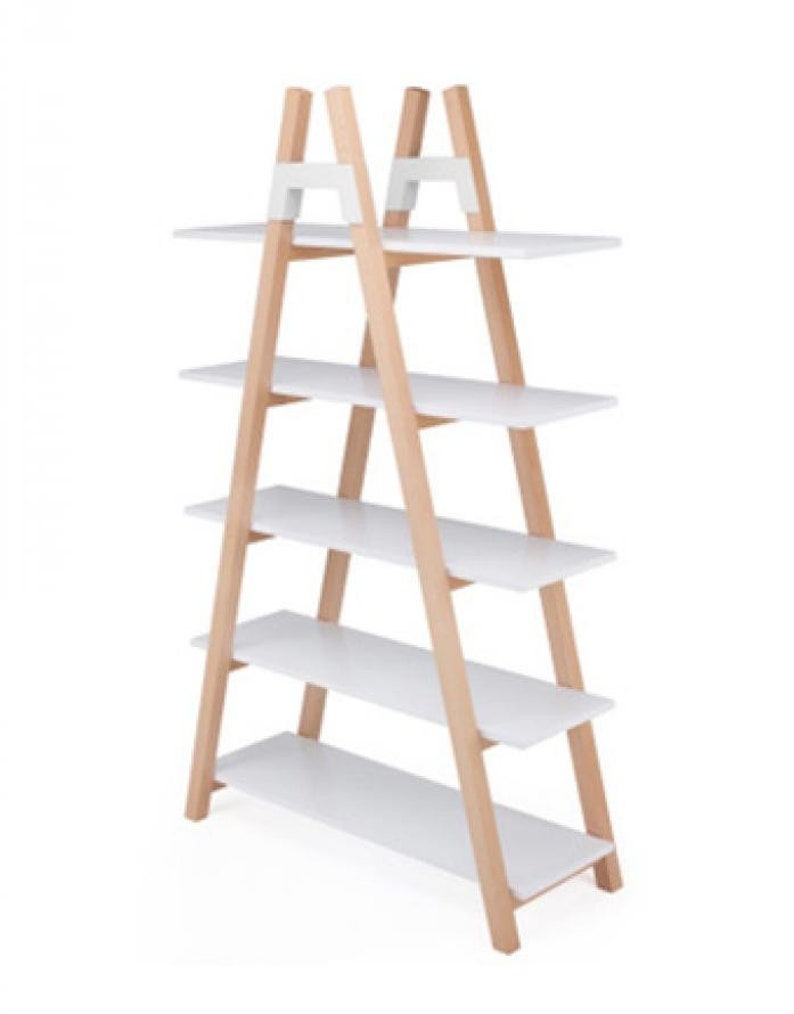 Ladder Wood Shelves Plans PDF Wooden Project DIY Woodworking Etsy