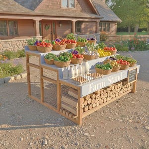 Farmstand DIY | Farm Stand Plans | DIY Roadside Produce Stand
