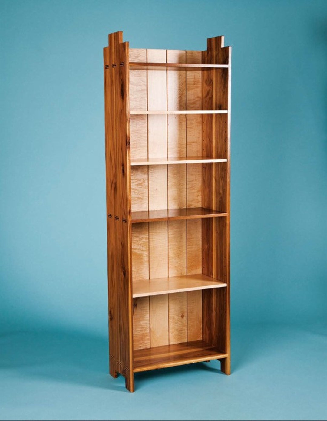 Simple Retro Bookcase Plans easy and Cheap Plans Etsy Canada