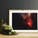 Red and Black Printable Abstract Wall Art, Modern Home Art, Digital ...
