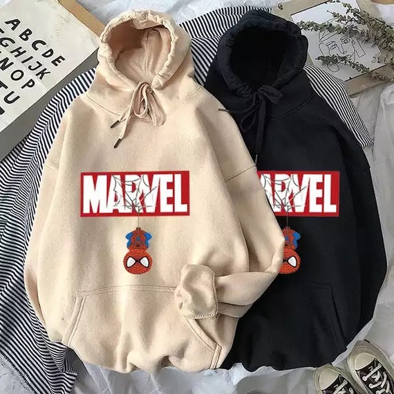 dólar estadounidense crema despensa Sweat-Spiderman suéter sudaderas Coldplay Marvel Peter - Etsy España