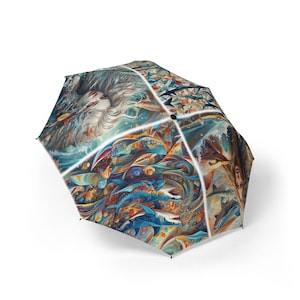 Artistic Foldable Umbrella - Vibrant Design for Rainy Days, Perfect Gift for Artists, Unique Outdoor Accessory, Travel Must-Have, [...]