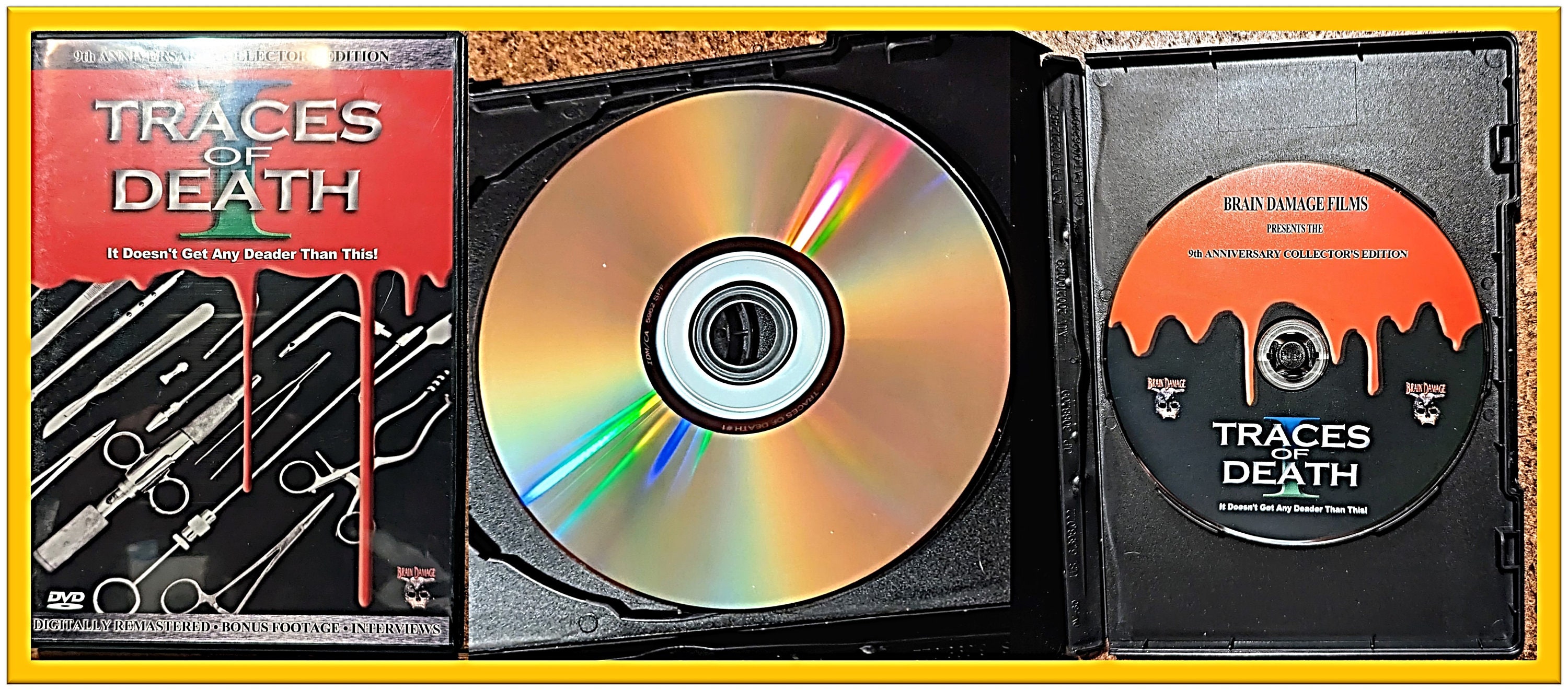 EXTREMELY RARE DVD Video Collection Traces of Death