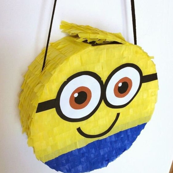 Yellow monster pinata, Custom yellow monster pinata