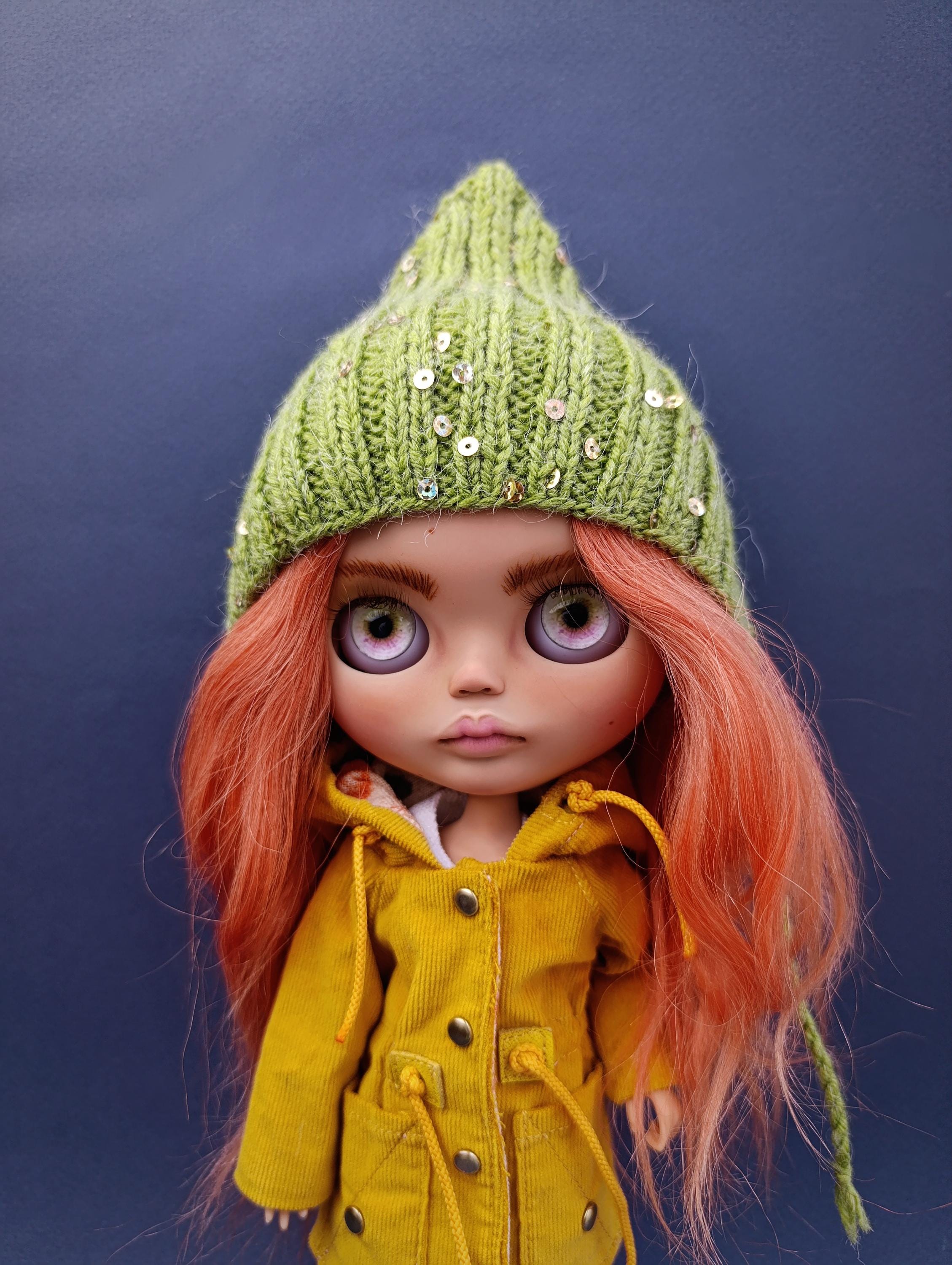 ニットドール帽子 ブライス、ノーム帽子 - Etsy 日本