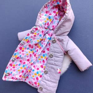 Длинная куртка, пуховик для Блейз, верхняя одежда для куклы, парка для Обитсу, кукла 1/6