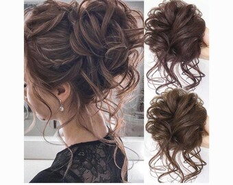 Messy Bun Hair Piece - Etsy Messy Bun Hair Piece - Etsy