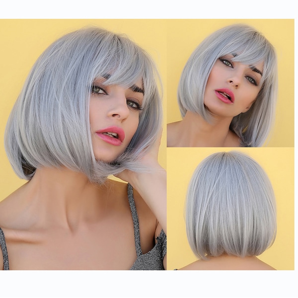 Amazing Short Grey Wigs Scene for Desktop Amazing Short Grey Wigs Scene for Desktop