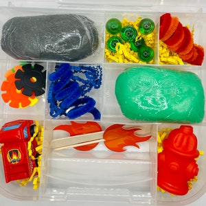 Firetruck Sensory Kit