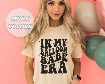 camisa de globo, camisa de artista de globos, era de globos, negocio de globos, camiseta de globos, camiseta de globos, camiseta de manga corta Unisex Jersey