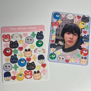 Riize Sticker Sheet