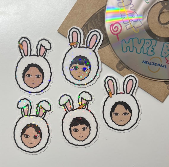 42495878 New Jeans Bunny Stickers for Sale