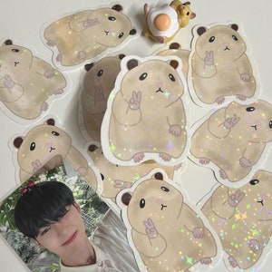 Zerobaseone Hanbin Ddungjjungham Hambin Sticker