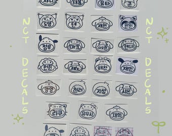 Individual NCT + NCIT Insignias (127, Dream, Wayv) - Etsy