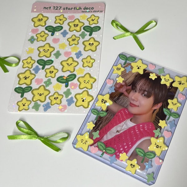 NCT 127 Starfish Sticker Sheet