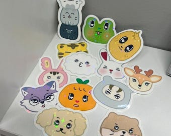 Seventeen Character Sticker Set