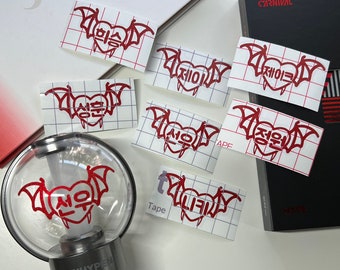 Enha Vampire Bat Lightstick Decal