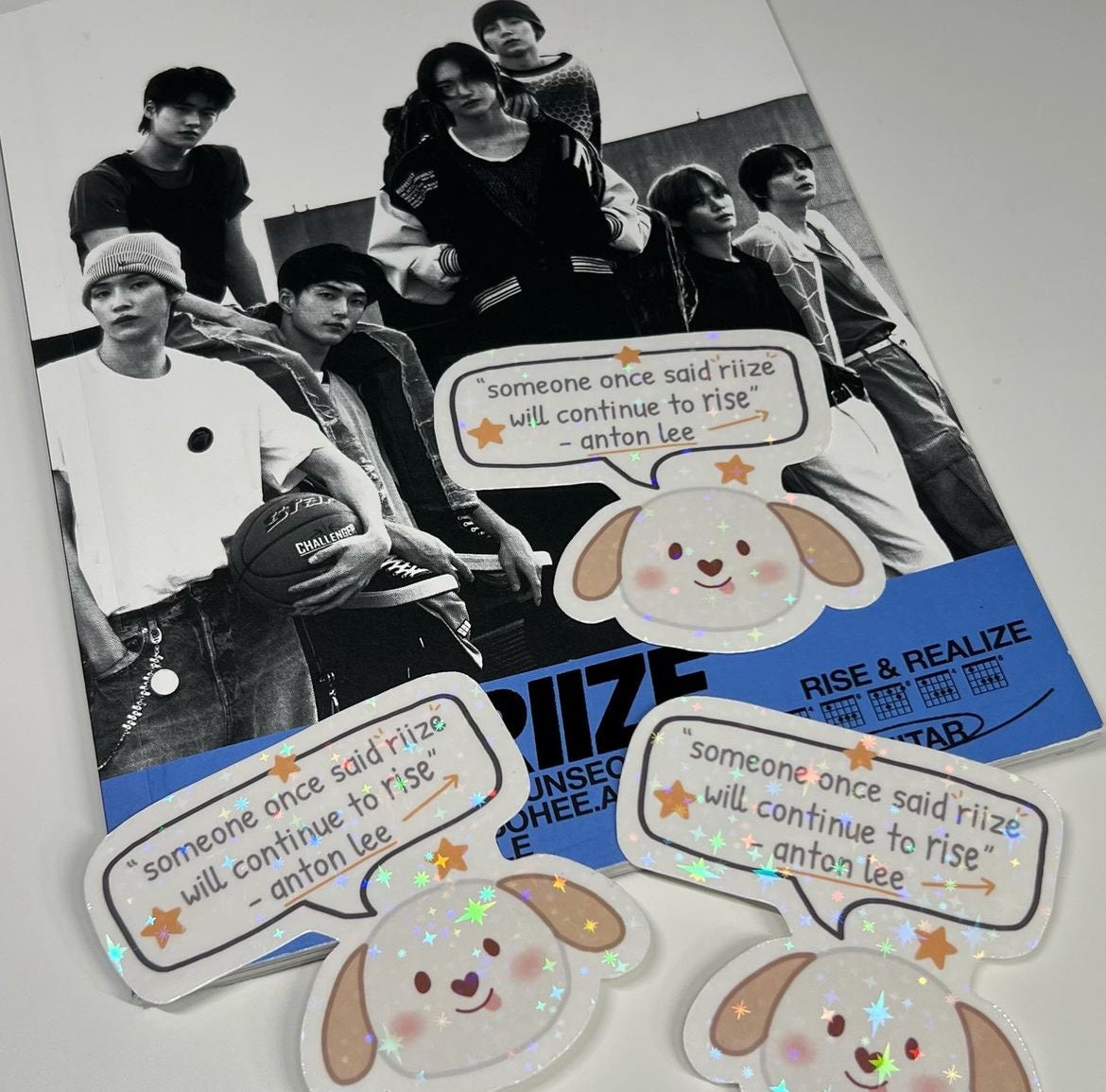RIIZE Riize Offiice デコリボン アントン Riize Anton Stickers - Etsy