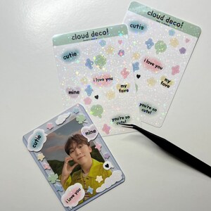 Cute Cloud Deco Sheet